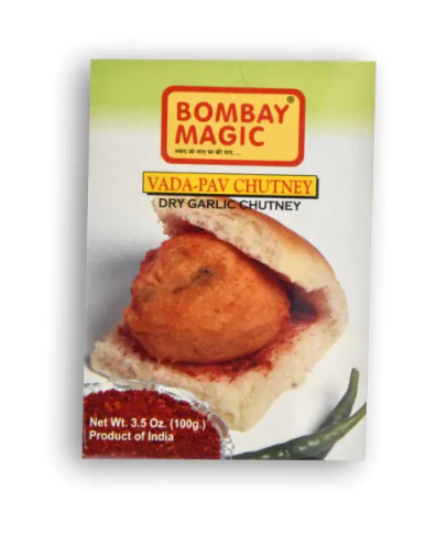 BOMBAY MAGIC Vada Pav Chutney Dry Garlic Chutney 3.5 OZ